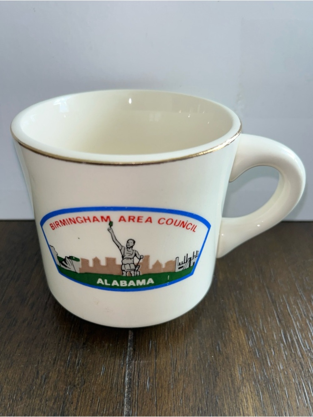 BSA 1970’s Boy Scouts of America: Birmingham Area Council Alabama Coffee Mug USA